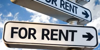 for rent sign